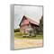 Stupell Industries Rural Americana Home Countryside Farm Flag Painting Framed Giclee Art
